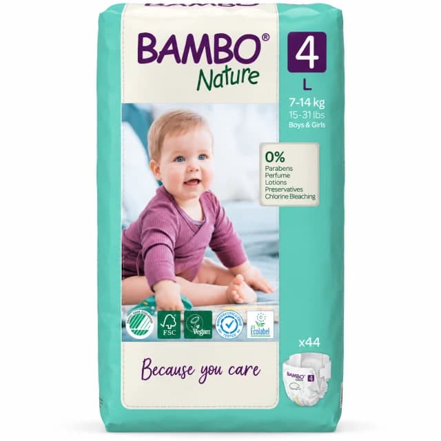 Bambo Nature Couches Taille 4 L, 44