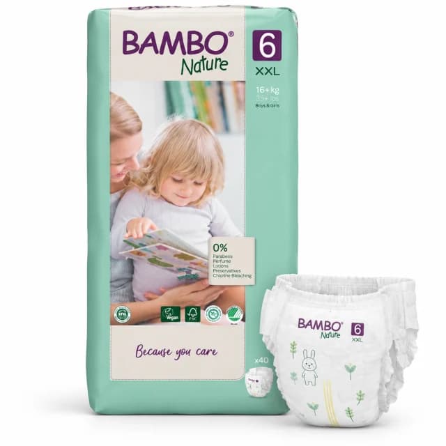 Bambo Nature Couches Taille 6 XXL, 40